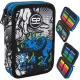 Coolpack Jumper 2 Dvojni etui za pisala z opremo F066853 Dinozaver T-Rex