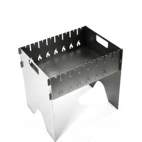    Mangal žar za 8 nabodal na oglje kovinski 2,5 mm večnamenski kompaktni