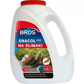   Bros Snacol 5GB 1 kg – granuliran pripravek za uničevanje polžev, učinkovit in dolgotrajen
