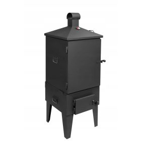  XXL vrtni smoker Knjiga s termometrom Smoker on high legs