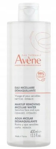 Micelarna voda Avene za čiščenje in vlaženje kože, 400 ml