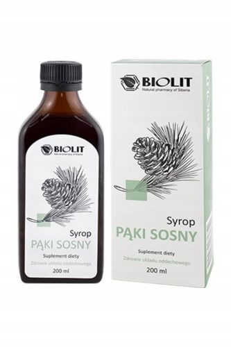Biolit Smrekovi Vrhovi Sirup Protiv Kašlja 200ml, Naravna Podpora Dihal