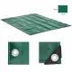 Visokokakovostna zaščitna ponjava PVC 650 g/m2 z očesi, 500 x 400 cm