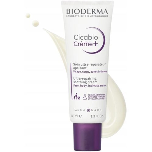 Bioderma Cicabio krema+ za regeneracijo in zaščito kože, 40 ml