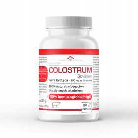 Kapsule Colostrum Bovinum - Naravni Vir Imunoglobulinov