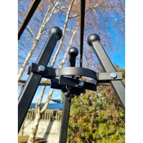    Žari Grill Tripod Ball z ročico višine 215 cm Regal za žar 100 cm