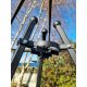  Žari Grill Tripod Ball z ročico višine 215 cm Regal za žar 100 cm