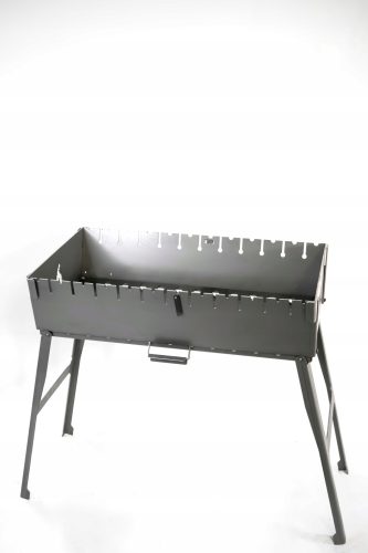  Mangal Grill Case For 12 Spikes Case Oglje zložljiva kovina 2 mm