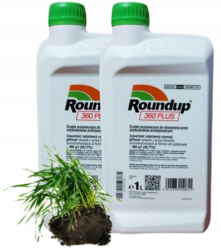 Roundup 360 SL Plus 2x1L - Učinkovit herbicid za zatiranje plevela