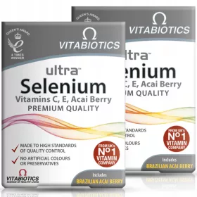   Ultra Selen z Witaminami C, E in Jagodami Acai - Podpora Za Imunski Sistem In Tiroide