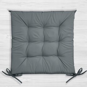   Vrtna blazina GARDEN 40x40x5 iz Eurofirana - udobno sedišče za vaše vrtno pohištvo. Ta vrtna blazina je narejena iz vodoodporne tkanine širine 40 cm in dolžine 40 cm v elegantnem sivi barvi. Teža blaz