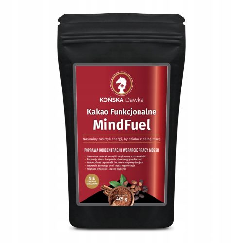 Funkcionalno kakavovo dopolnilo MindFuel za možgansko podporo, 405g