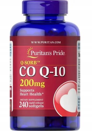 Koencim Q10, 200 mg, 240 gel kapsul - Visoka vsebnost, kakovostno pakiranje