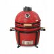  Keramični žar na oglje Kamado Bono 34 cm MINIMO red BBQ