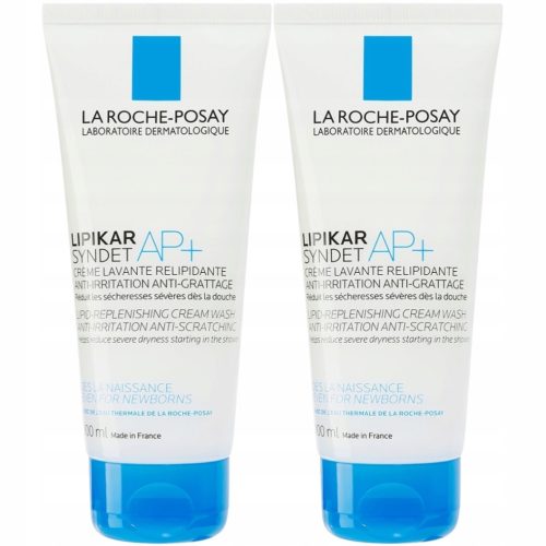 La Roche-Posay Lipikar Syndet AP+ Krem Gel za Umivanje 2x200ml
