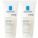 La Roche-Posay Effaclar H Iso-biome: Pomirjajoča čistilna krema (2x200ml)