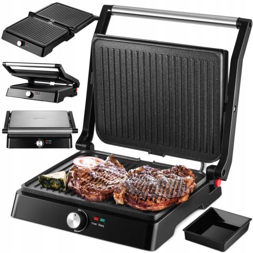  PANINI SENDVIČ ŽAR OPEKAČ ZLOŽLJIV ELEKTRIČNI VELIK 2200W