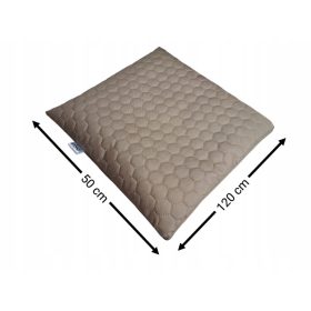 VODOODPORNA VRTNA BLAZINA HONEY-HEXAGON 50x120 bež