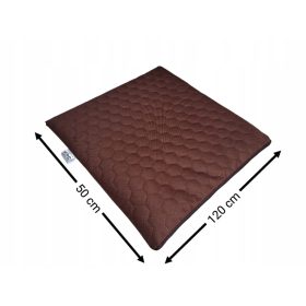 VODOTESNA VRTNA BLAZINA HONEY-HEXAGON 50x120 rjava