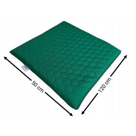 WATERPROOF GARDEN CUSHION HEXAGON 50x120 GREEN