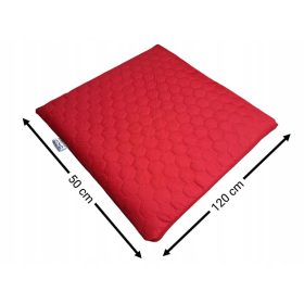   VODOODPORNÁ KVADRATNA VRTNA BLAZINA RDEČA 50x120 cm HEXAGON