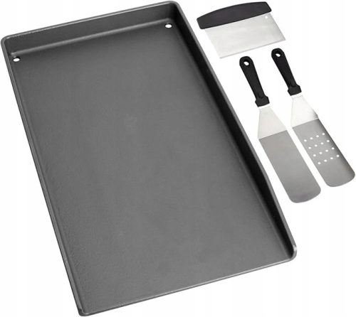  WELL GRILL litoželezna žar plošča 44,5x26cm s kompletom žar lopatic