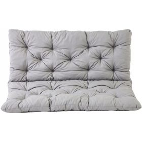 Blazina za klop Meerweh 120 x 98 x 8 siva