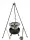  Inox kotel 10 l + zajemalka KAMIN 40 cm trinožnik 120 cm