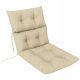 Blazina za vrtno pohištvo 115x56 cm, 10 cm debela, bež barva