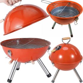    ŽAR OKROGLA KUPOLA ZAPRTI ŽAR S POKROVOM VRTNI BRIKETI NA OGLJE