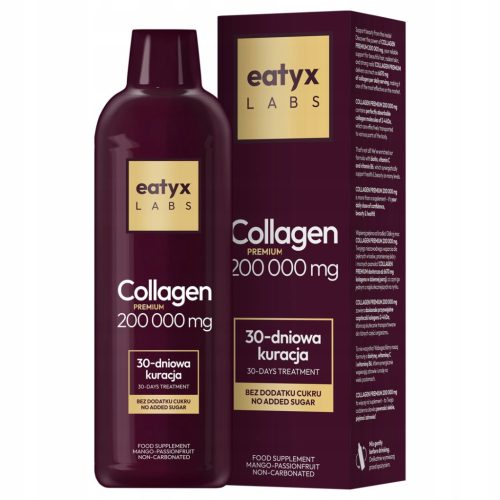 Kolagen Premium eatyx LABS 200 000 mg z Mangom in Marakujo, 1 l