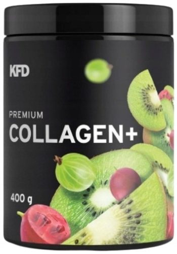 KFD Premium Collagen+ 400 g s kivijem in ribezom - Dodatek z vitamini C in D3 ter MSM