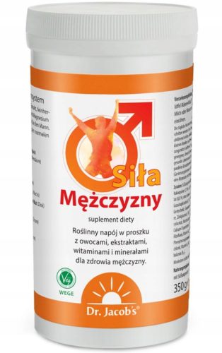 Dr. Jacob's Siła Mężczyzny 350g - Naravni Prehranski Dodatek za Moške