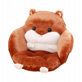   Elegantna sedežna blazina za hrčka, udobna in modna blazina za hišne ljubljenčke, ki bo polepšala vaš dom in razvajala vašega hišnega ljubljenčka. Ta čudovita blazina v obliki chomika delno obložena j