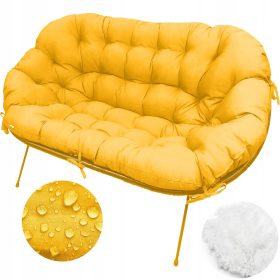 VODOODPORNA PODUSHEK ZA DVOSEDI VRTOVNI FOTEL - RUMENA
