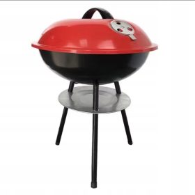    TG71417 VRTNI ŽAR NA OGLJE ZA BRIKETE OKROGEL S POKROVOM PRENOSNA PEČ