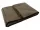 Vodoodporna debela rjava ponjava 3x4m z aluminijastimi očesi, 200g/m²