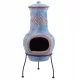  Kamin RedFire Colima, glina, morsko modra/rdeča, 86031
