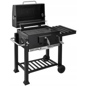  VRTNI ŽAR NA OGLJE VELIKA REŠETKA POSODA ZA PEPEL