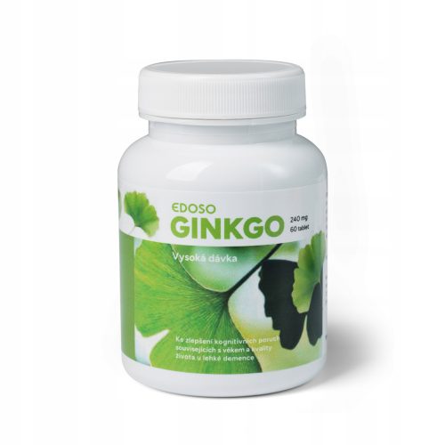 Ginkgo Biloba ekstrakt, 240 mg, 60 obloženih tablet za boljšo kognitivno funkcijo