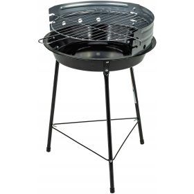    VRTNI ŽAR NA OGLJE Rino Garden GW-RH-O Kromirana okrogla jeklena rešetka
