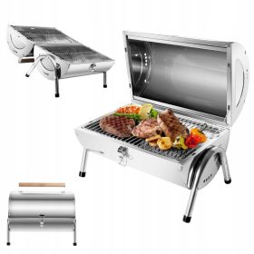    ŽAR IZ NERJAVEČEGA JEKLA TOURIST PRENOSNI ZLOŽLJIV POTOVALNI LAHKI