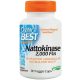 Doctor's Best Nattokinaza 2000 FU - Veganske Kapsule, Brez Glutena in GMO