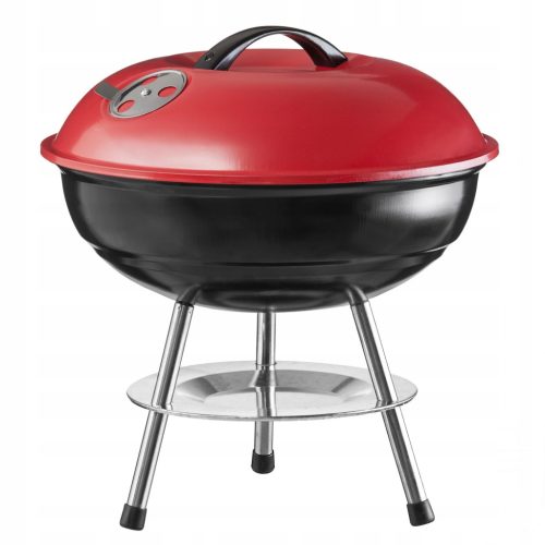  PRENOSNI KOMPAKTNI ŽAR NA OGLJE S POLICO ZA PEPEL BBQ