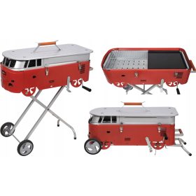  LUND ZLOŽLJIV vrtni žar na oglje s kolesi