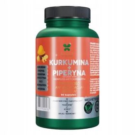   LANCO NUTRITIONS Kurkumina + Piperyna, 60 kapsul - Prehransko dopolnilo
