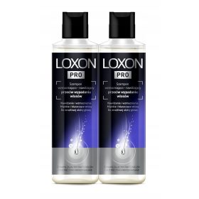  Loxon Pro - Dvojni paket šampona proti izpadanju las za moške in ženske, 250 ml x2