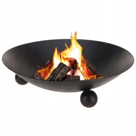  Veliki LITOŽELEZNI KAMIN kovinski vrt za žar 57 cm