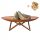  Corten Frame Garden Fire Pit 120 cm + GRATIS