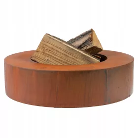  Corten Round Garden Fire Pit Corten Steel Round 80 cm